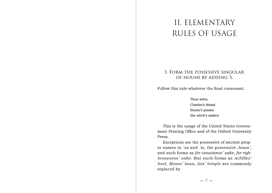 The Elements of Style William Strunk