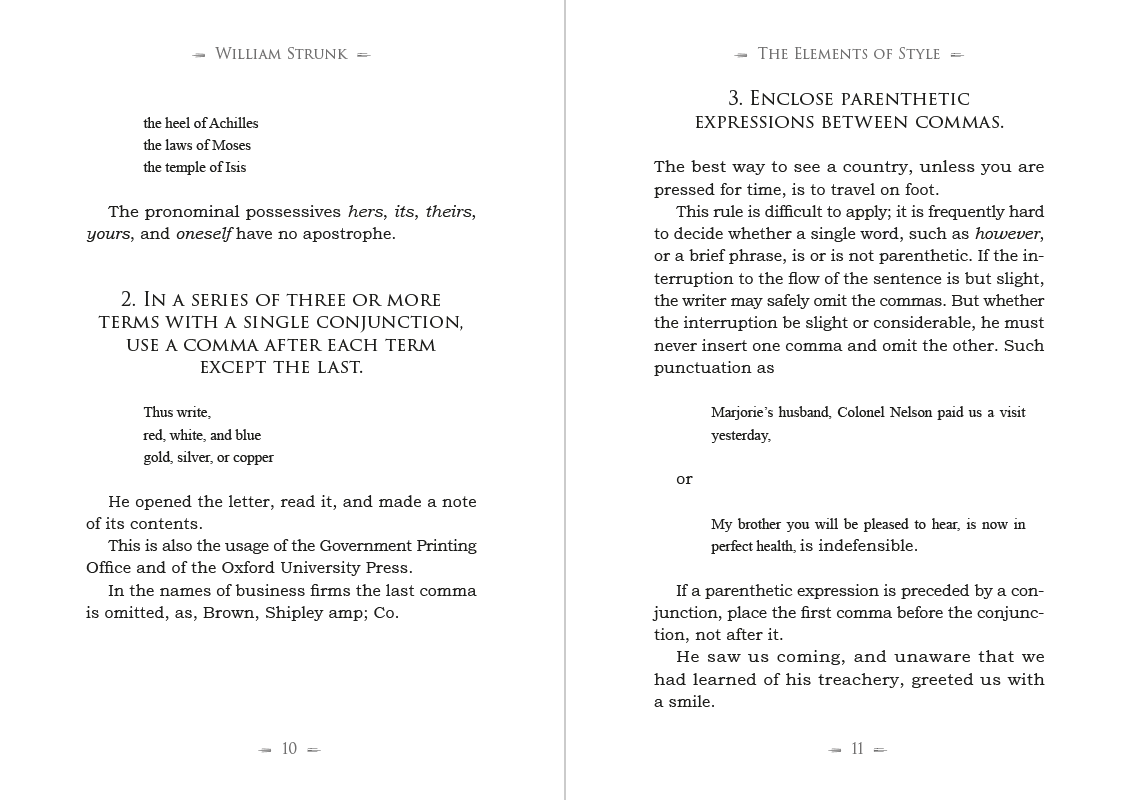 The Elements of Style William Strunk