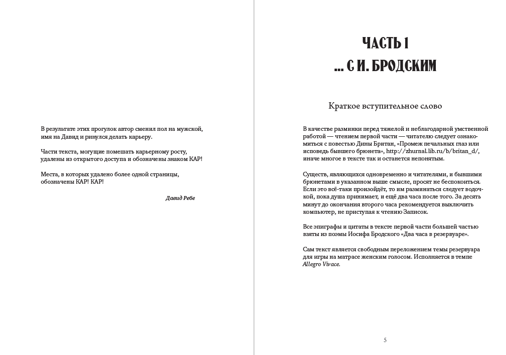 Лена Ребе – Прогулки по матрасу