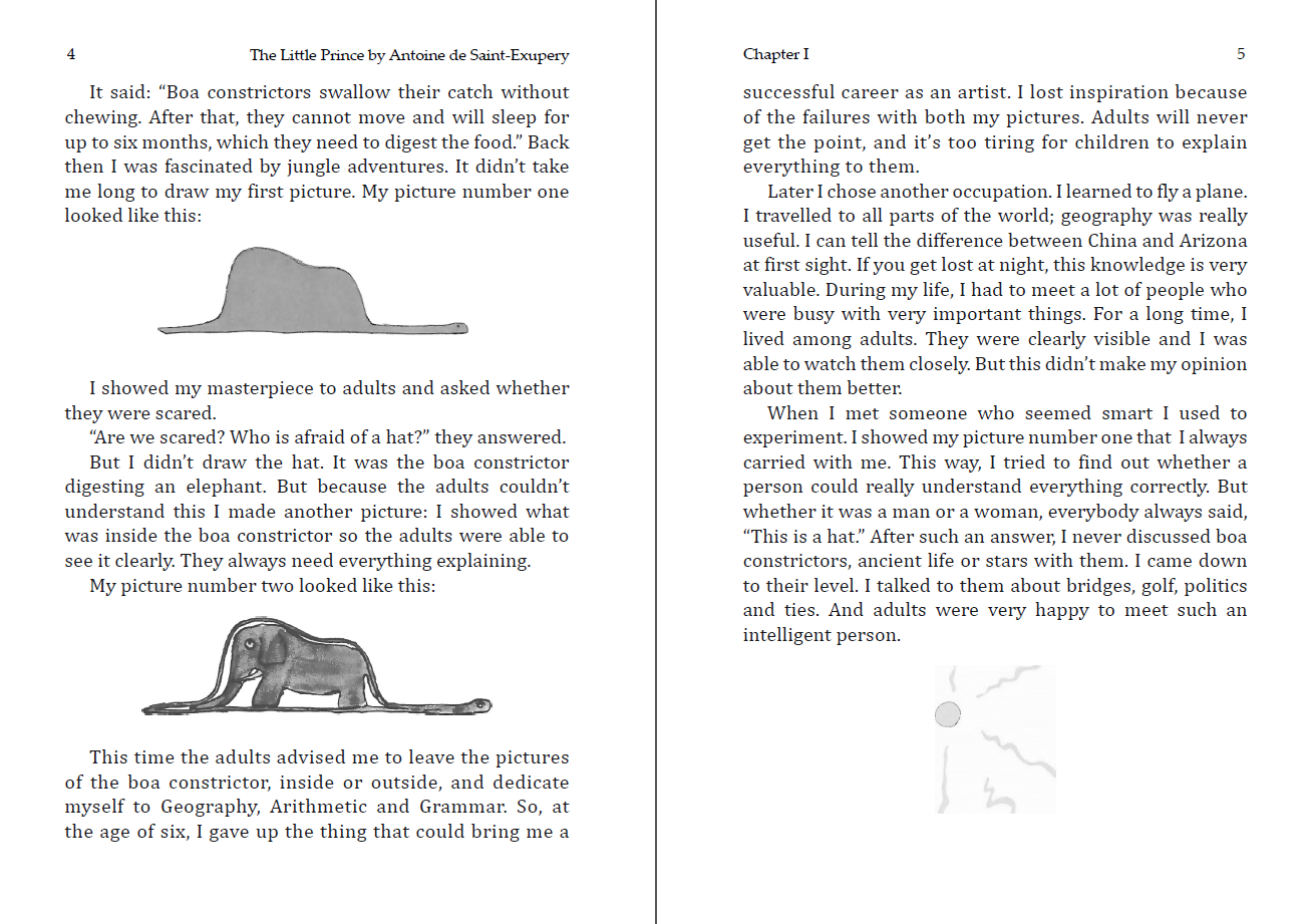 The Little prince Antoine de Saint-Exupery