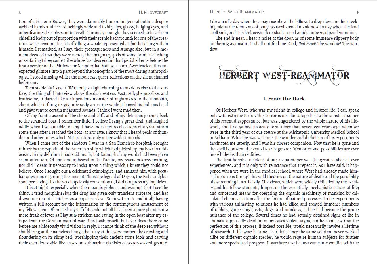 The Necronomicon H.P. Lovecraft